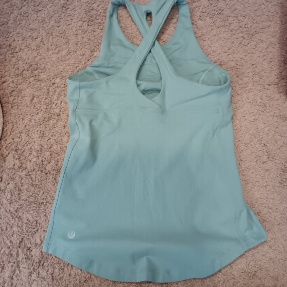 Green lulu tank⭐️ - Picture 3 of 4